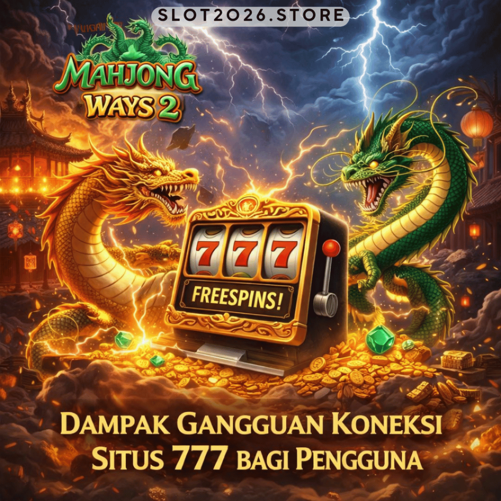 gangguan koneksi situs 777