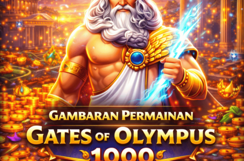 gambaran permainan Gates of Olympus 1000