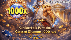 karakteristik permainan Gates of Olympus 1000