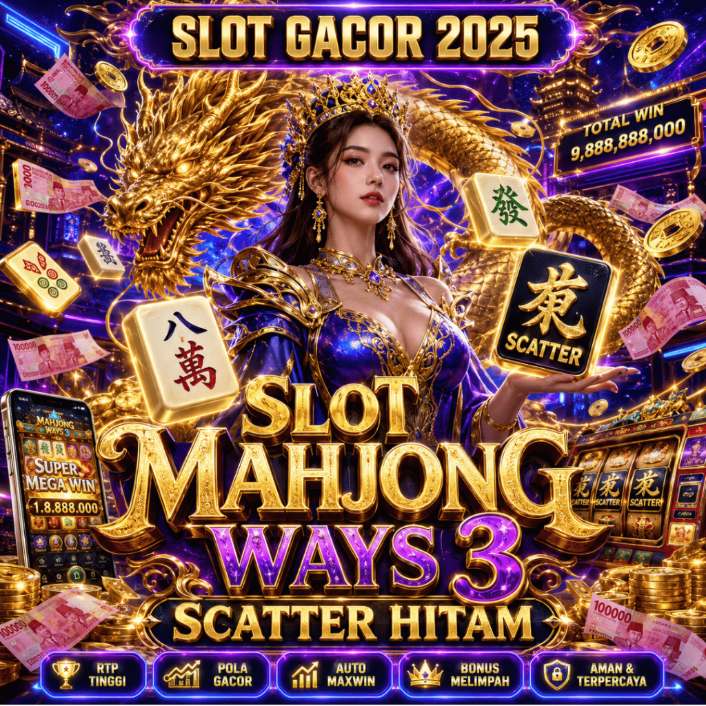 Slot Mahjong Ways 3 Scatter Hitam