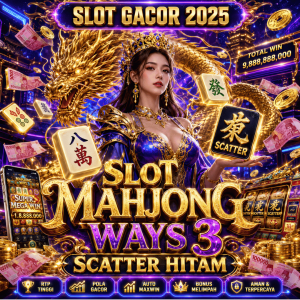 Slot Mahjong Ways 3 Scatter Hitam